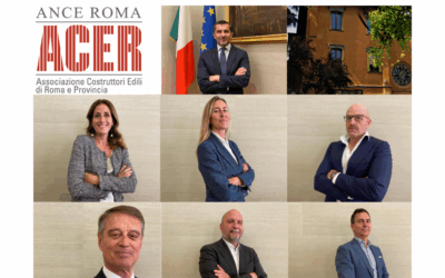 Ance Roma – ACER: formata la squadra del neo Presidente Ciucci – Eletti i 5 Vicepresidenti e il Tesoriere per il quadriennio 2022 -2026