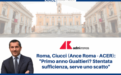 “Primo anno di Gualtieri? Stentata sufficienza, serve uno scatto”. All’agenzia Adnkronos, il Presidente Antonio Ciucci dà il suo giudizio sul primo anno di governo del sindaco