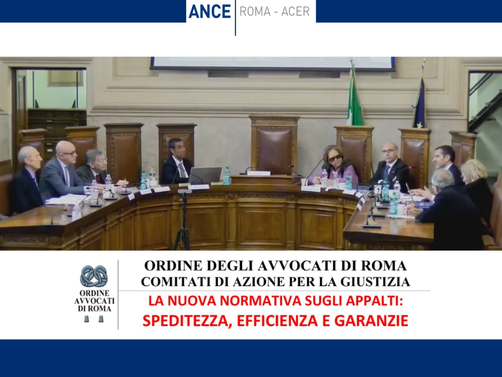 Appalti Ciucci @ Ordine Avvocati per testo