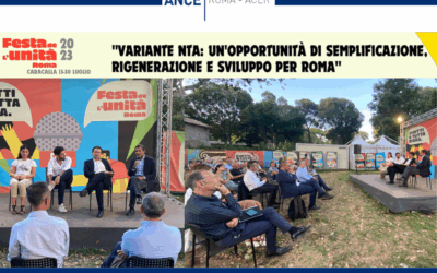 Norme Tecniche Attuative (NTA), il Presidente Ciucci alla Festa dell’Unità: “Semplificare e fare. Dopo anni di tagli, la macchina amministrativa va ricostruita. Non è possibile fare le cose, anche con la migliore norma, senza una struttura”