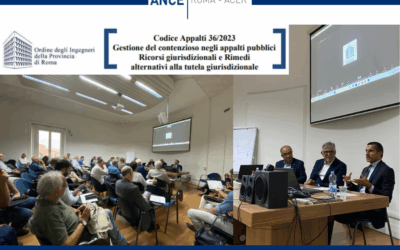 Codice appalti 36/2023, la gestione del contenzioso al seminario dell’Ordine degli Ingegneri. Il punto di vista delle imprese, Ciucci: “Alla base depauperamento delle amministrazioni pubbliche: nessuna legge è perfetta ma serve chi la applica correttamente”