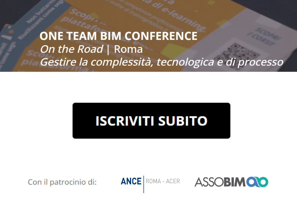 One team bim conference Ance Roma ACER 1