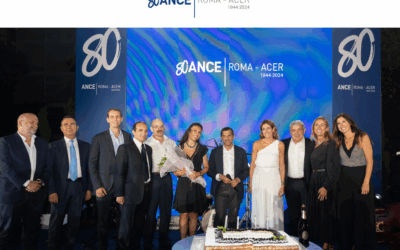 Ance Roma – ACER compie 80 anni. Il racconto della festa in via di Villa Patrizi e la notizia sui media. Il Presidente Ciucci: “Orgogliosi della storia scritta fin qui”