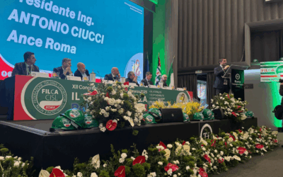 Il Presidente Ciucci al XII congresso territoriale Filca Cisl Roma: “Difendiamo insieme il presente per non retrocedere. Centrale la nostra bilateralità”