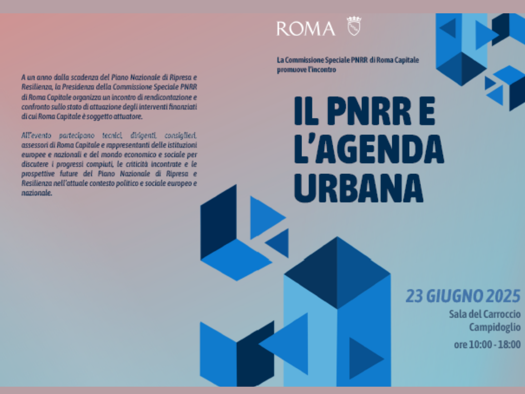 primo piano il pnrr e agenda urbana