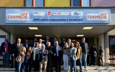 I Giovani di ANCE ROMA – ACER in visita al Formedil di Roma e Provincia – Per il Presidente Karim Waly: “Centro d’eccellenza per la formazione e un polo da valorizzare”