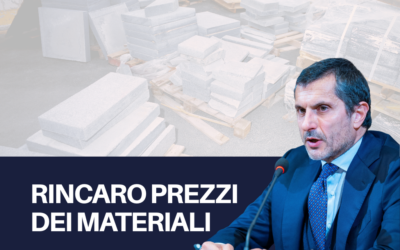 Anche ANCE ROMA – ACER si unisce all’allarme lanciato dal sistema Ance per il rincaro dei prezzi dei materiali in seguito al conflitto nel Golfo.Ciucci: “Cantieri a rischio stop, preoccupazione per le scadenze PNRR”