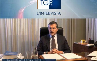 L’intervista del Presidente ANCE ROMA – ACER, Ciucci alla testata TGR RAI del Lazio: il bilancio di un quadriennio e le prospettive future dell’edilizia romana