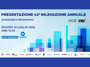 presentazione 42esima rilevazione annuale OICE