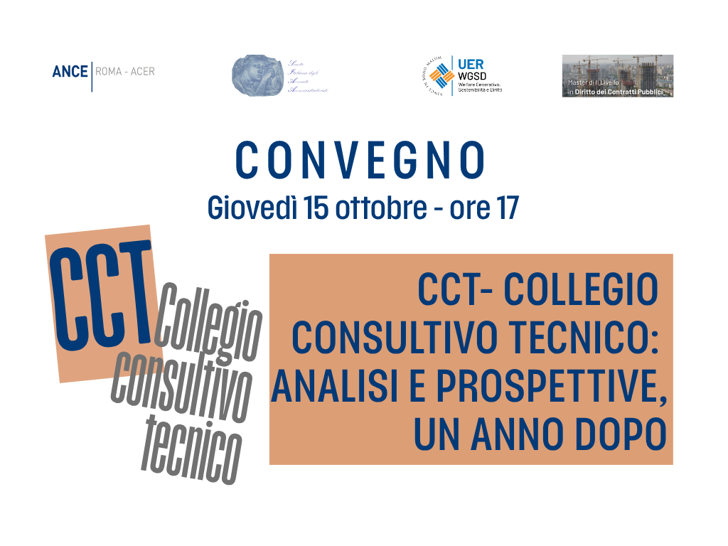 COVER CCT COLLEGIO un anno dopo
